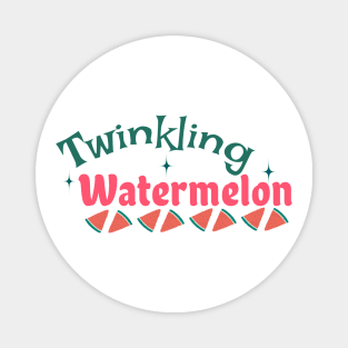 Twinkling Watermelon Magnet